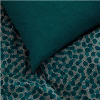 Annie housse de couette verte 240x220