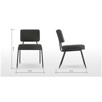 Knox chaise gris cendre