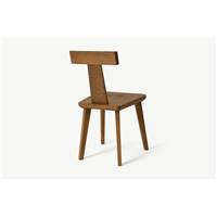Tirado chaise chêne foncé
