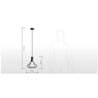 Lumpe suspension gris fumé