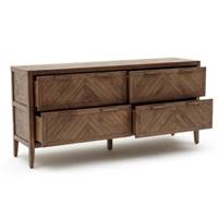 Tinghamnot commode 4 tiroirs pin massif