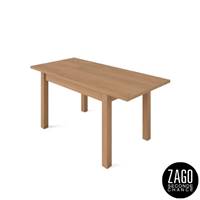 Como table à manger extensible 120cm plaqué chêne