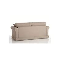 Takayu canapé convertible en coton taupe