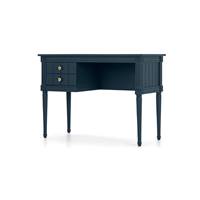 Bourbon bureau compact bleu fonc et laiton