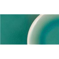 Kinna service 12 pièces à glaçure craquelée turquoise