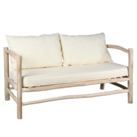 Mac arthur canapé 2 places teck