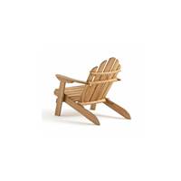 Adirondack fauteuil extérieur naturel