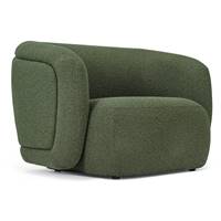 Nao fauteuil bouclé vert kaki
