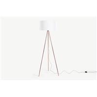 Fances lampadaire tripode cuivre