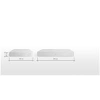 MALMEO matelas mémoire de forme et ressorts 160x200
