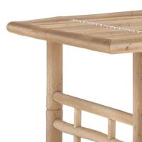Taman table basse de jardin en bambou
