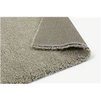 Mala grand tapis épais taupe clair 160x230