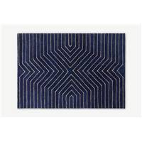 Moldan grand tapis doux bleu foncé 160x230