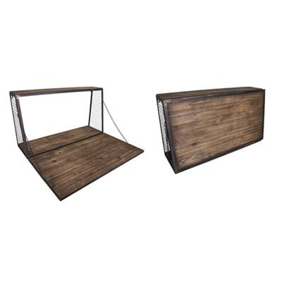 Bureau mural industriel