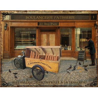 Plaque Boulangerie 28*22