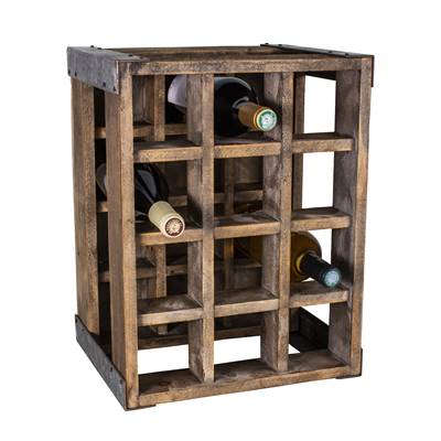 Caisse bois pour 12 bouteilles
