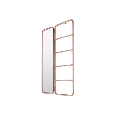 Alana miroir murale cuivre 80x180