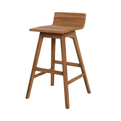 Tato tabouret de bar en bois de teck