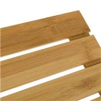 Imbala dalle sortie de douche en bambou naturel 54x35cm