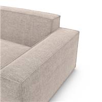Stacele fauteuil 1 place en tissu texturé beige