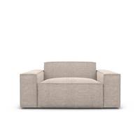 Stacele fauteuil 1 place en tissu texturé beige
