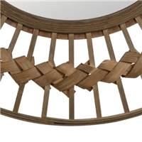 Camille miroir en bambou naturel