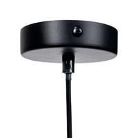 Flow suspension ronde demi-sphère jaune Ø30cm