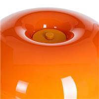 Nessa lampe de table donuts champignon orange H25cm