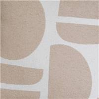 Jack coussin en polycoton rose grosses formes 45x45