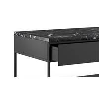 Marble meuble tv enfilade noir