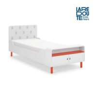 Matryoshka lit blanc orange