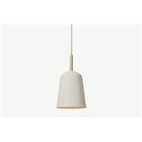 Norah suspension gris et laiton