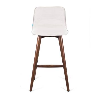 Teddy tabouret beige frêne foncé