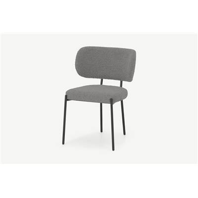 Asare chaise grise et noire