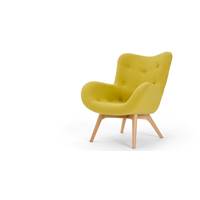 Doris fauteuil jaune shetland