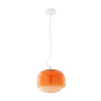Aljabal abat-jour verre rose et orange