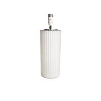 Louka pied de lampe strié opaline