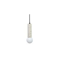 Moira suspension terrazzo blanc et verre