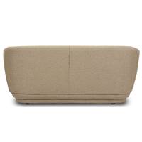 Havane canapé 2 places en tissu taupe