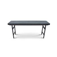 Nolen console bois de suar brulé noir