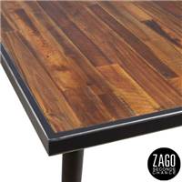 Cusco table à manger 180 en bois recyclé et métal