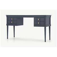 Bourbon bureau vintage bleu ardoise