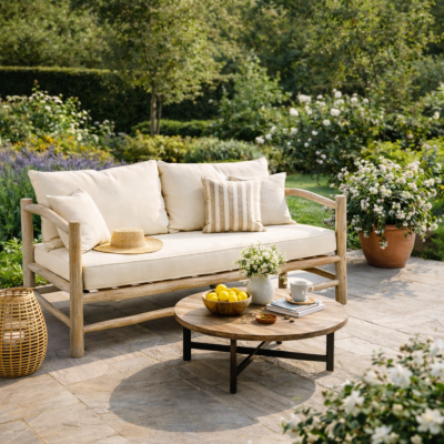 Mac arthur canapé 2 places teck