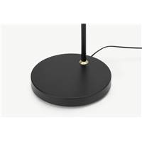 Jak lampadaire noir et laiton
