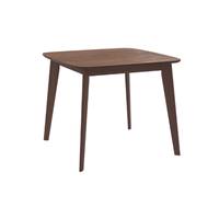 Briana table à manger en bois foncé 4 personnes