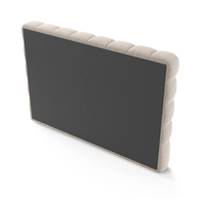 Rediame tête de lit 180cm tissu texturé beige