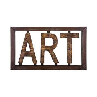 Plaque décorative ART