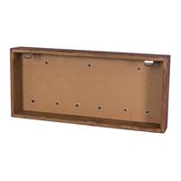 Caisson bois et fer "Bar" 40 x 18 cm