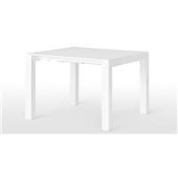 Bramante table extensible 4 à 8 personnes blanc