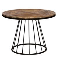 Kaiba table  manger ronde en bois, plateau 110
